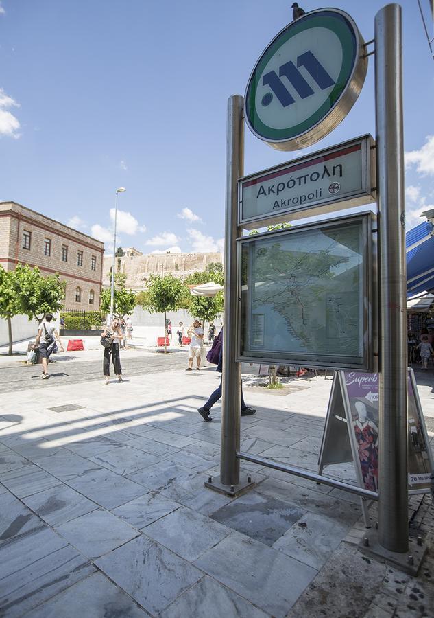 A Skip Away From The Acropolis Museum - 1 Bdrm Apartment Athen Exterior foto
